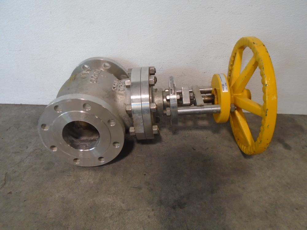 Shaw 4" 300# CF8M Globe Valve M5640